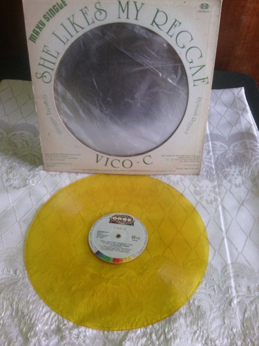 Discos De A Cetato Vinyl Lp Vico C - She Likes My Regg