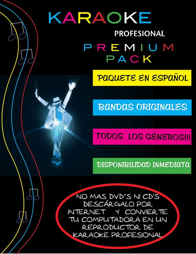 Disfruta Tu Karaoke En Español Premium Pack - 