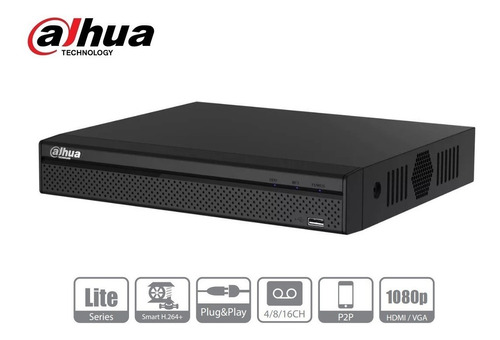 Dvr Dahua 16 Canales Pentahibrido 4 Megapixeles