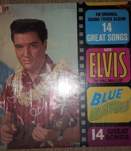 Elvis Presley Blue Hawaii L P Sellado U S A (27vrds)