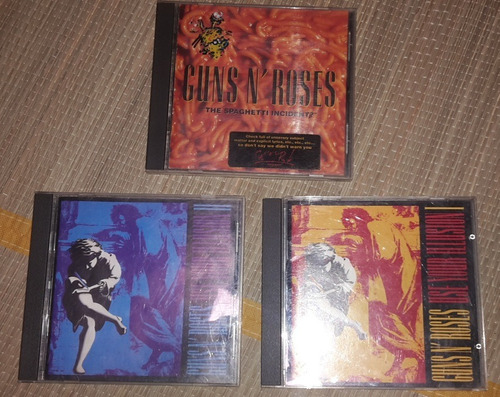 Guns N Roses Illusions I & I I + Spagueti Incident Cds (25v)