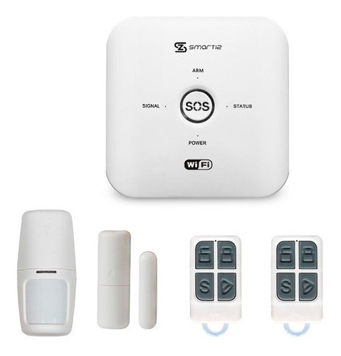 Kit De Alarma Seguridad Wifi 4g Gsm Mtech