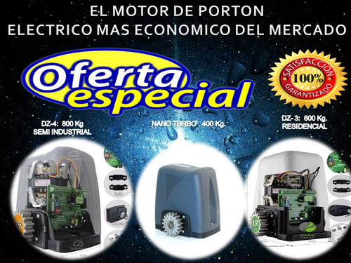Kit Motor De Porton Electrico  Kg