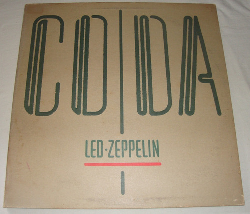 Led Zeppelin- Coda Album Lp Vinil Importado