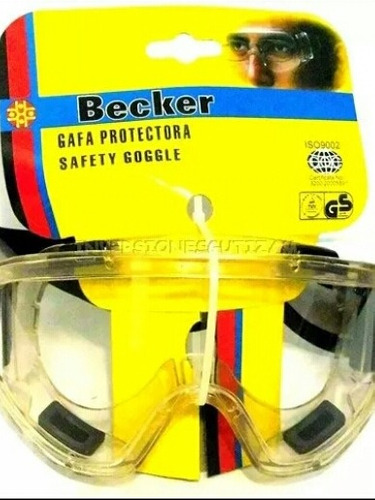 Lentes Becker Gafas Protección Industrial Seguridad Moto