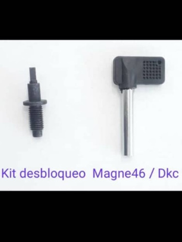 Llave Y Tornillo Desbloqueo Magne Dkc 10 Verdes C/u