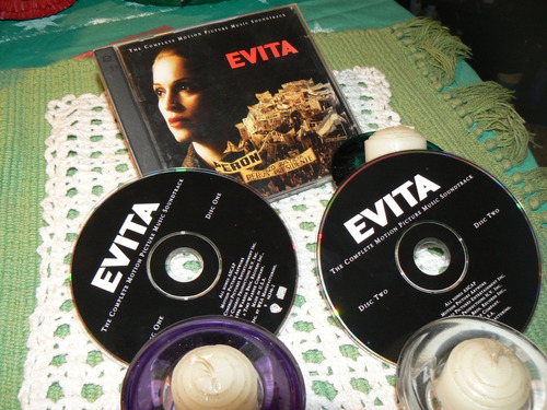 Madonna Evita 2 Cds Solo Joyas De Coleccion 