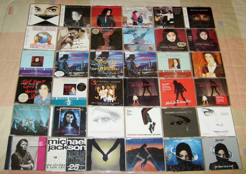 Michael Jackson - Colección Cd Singles