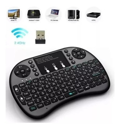 Mini Teclado Bluetooth Portátil Tv Pc Keyboard