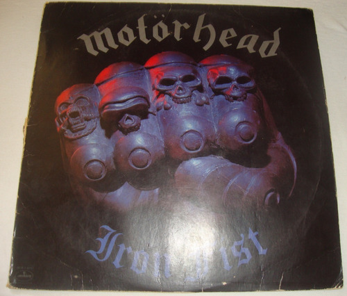 Motorhead - Iron Fist - Lp Vinil Heavy Metal Importado