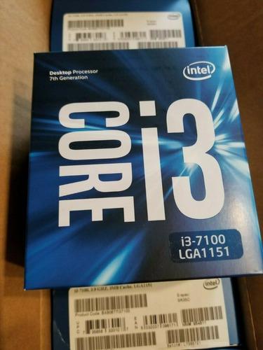 Procesador Intel Core I3 7100 3.9 Ghz 3mb Caché 7ma Gen