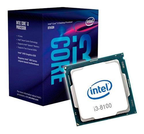 Procesador Intel Core I3 8100 Socket 1151 6mb Cache