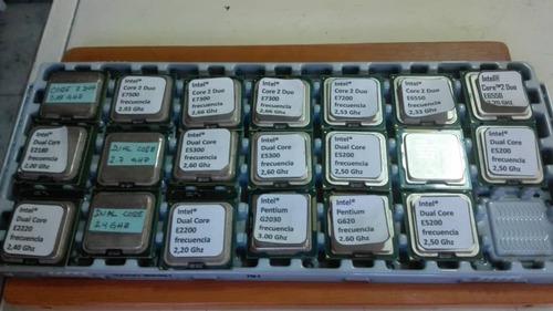 Procesadores Intel Para Pc 775, 1155 Y 1156