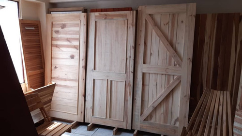 Puertas De Madera Macizas En Madera De Pino Y Teca Fabrica