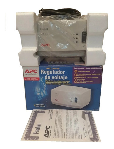 Regulador De Voltaje Apc Line-r 