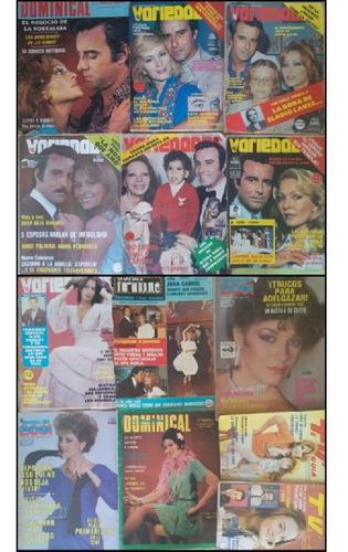 Revistas Farandula 80s Variedades, Tv Guia, Dominical 2001