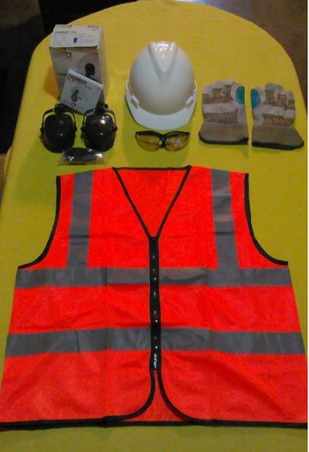 Seguridad Industrial (guantes Prot.auditivos Casco Chaleco)