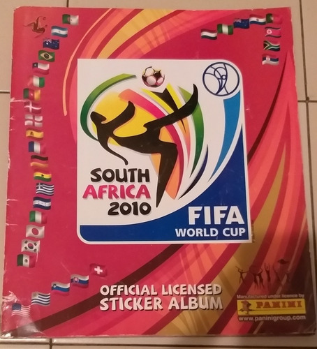 Sg2 Album Futbol Mundial Surafrica , Barato 8