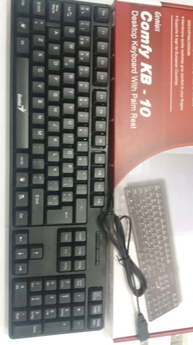 Teclado Genius Comfy Kb-10 Usb Pc Laptop Dvr Servidor Mdj