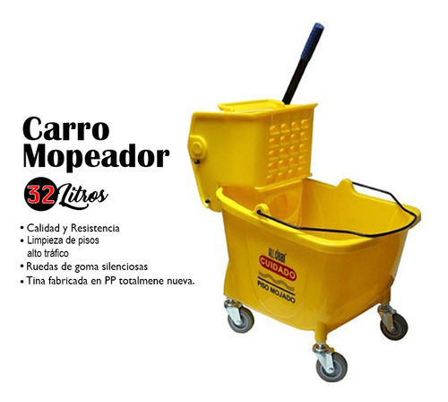 Tobo Exprimidor Amarillo 32lits