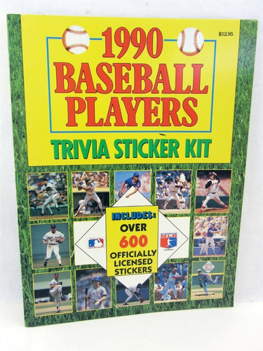 Álbum  Baseball Players Trivia Sticker Kit