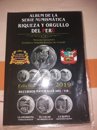 Álbum De La Serie Numismática Del Perú, Todas Las Monedas
