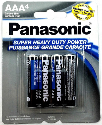 4 Blister De Baterias Aa Y/o Aaa Panasonic 16 Baterias