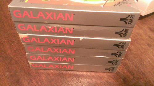 6x Juegos Atari  Galaxian Nuevos Sellados.