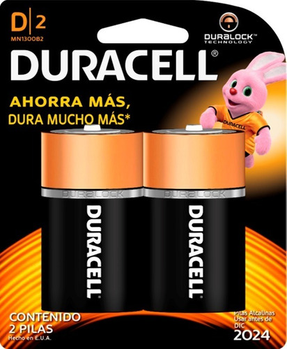 Bateria Duracell Cb D 1x2und