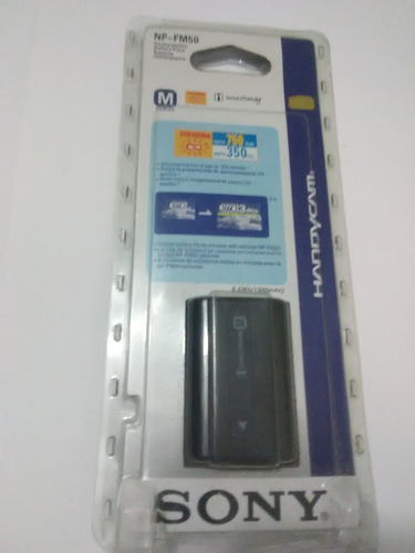 Bateria Para Camara Filmadora Sony M, Nueva