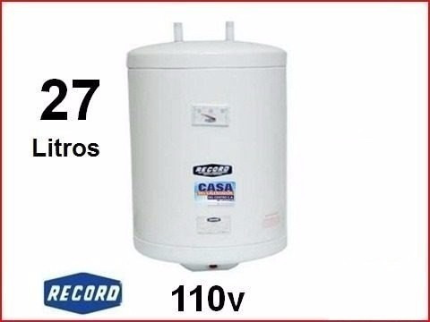 Calentador De Agua Electrico Record 27ltrs 110v Nuevo Caja