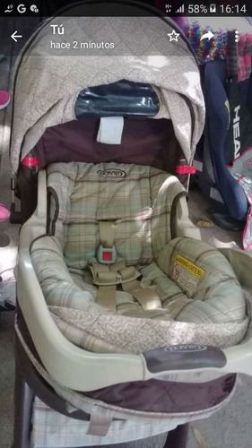 Coche Y Portabebe Con Base Para Carro, Marca Graco