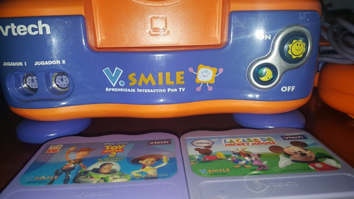 Consola De Video Vtech V. Smile Con 2 Juegos Y Un Control
