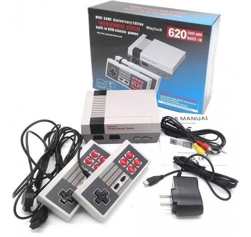 Consola Retro Edicion Nintendo De 620juegos + 2 Controles