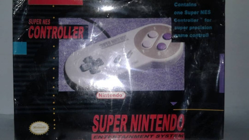 Control De Super Nintendo. Video Juego Original Nuevo Qq8