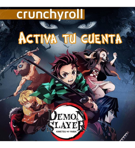 Crunchyroll Primiun 1 Mes