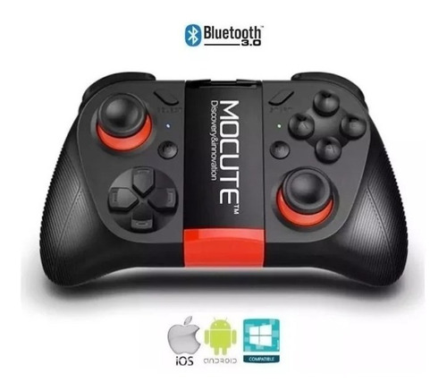 Gamepad Control Bluetooth Macute Pc/ios/android Recargable