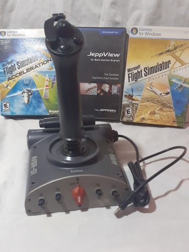 Joystick Mando Simulador De Vuelo