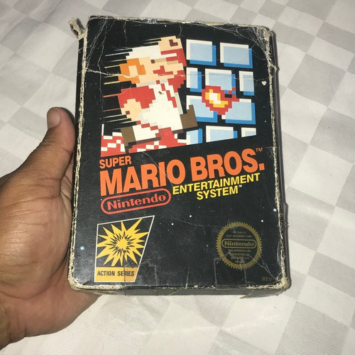 Juego Nintendo Americano Nes 15 Coleccion Super Mario Bros 1