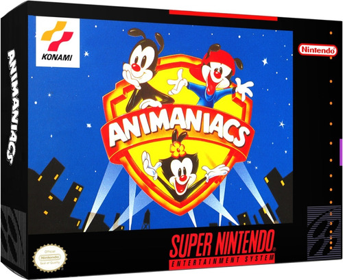 Juego Original Animaniacs Para Consola Super Nes (10v)