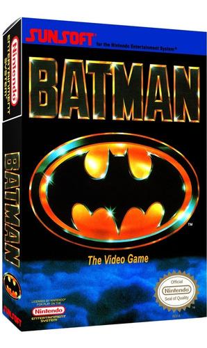 Juego Original Batman The Video Game Para Consola Nes (30v)