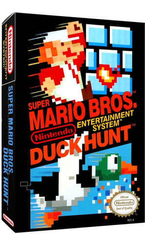 Juego Original Super Mario Bros /duck Hunt Nintendo Nes (10v