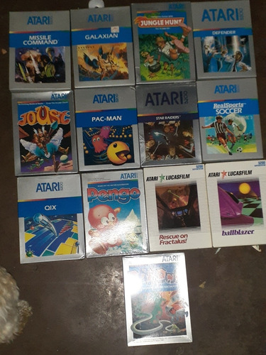 Juegos De Atari  De Coleccion (precio Por 5 Uniidades