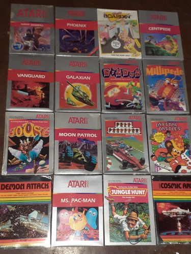 Juegos De Atari (.precio Por 5 Unidades) Cada Una En 100