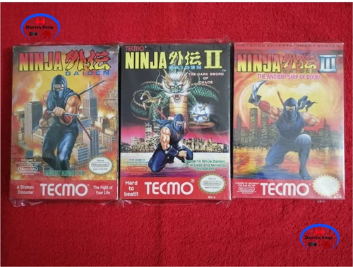 Juegos De Nes Trilogia Ninja Gaiden***leer Descripcion***