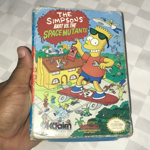 Juegos Nintendo Americano Nes (15v) Coleccion Los Simpsons