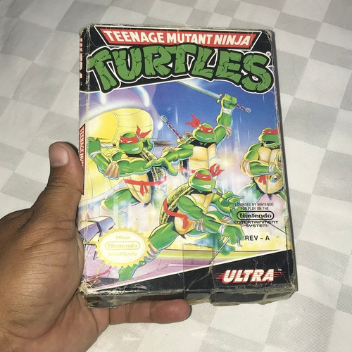 Juegos Nintendo Americano Nes (15v) Coleccion Tortugas Ninja