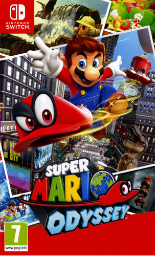 Nintendo Switch Super Mario Odyssey Nuevo Y Sellado Tienda