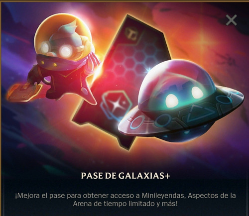 Pase De Galaxias+ Teamfigth Tactics Tft