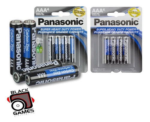 Pilas Baterias Aaa Blister De 6 Panasonic 1.5v Pack 5